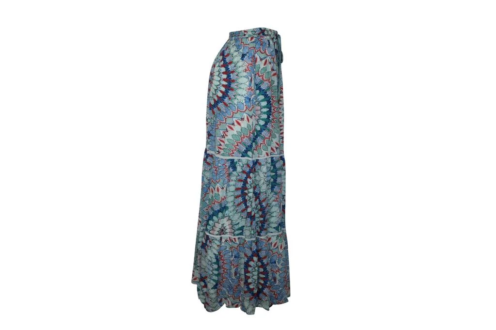 MELISSA ODABASH Miriam Paradise Maxi Skirt in Multicolor Rayon 4