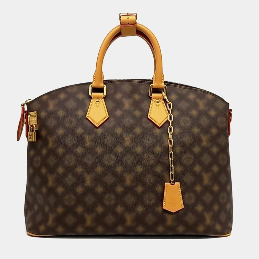 Louis Vuitton Louis Vuitton Brown Canvas Blurry Monogram Lock It bag 1