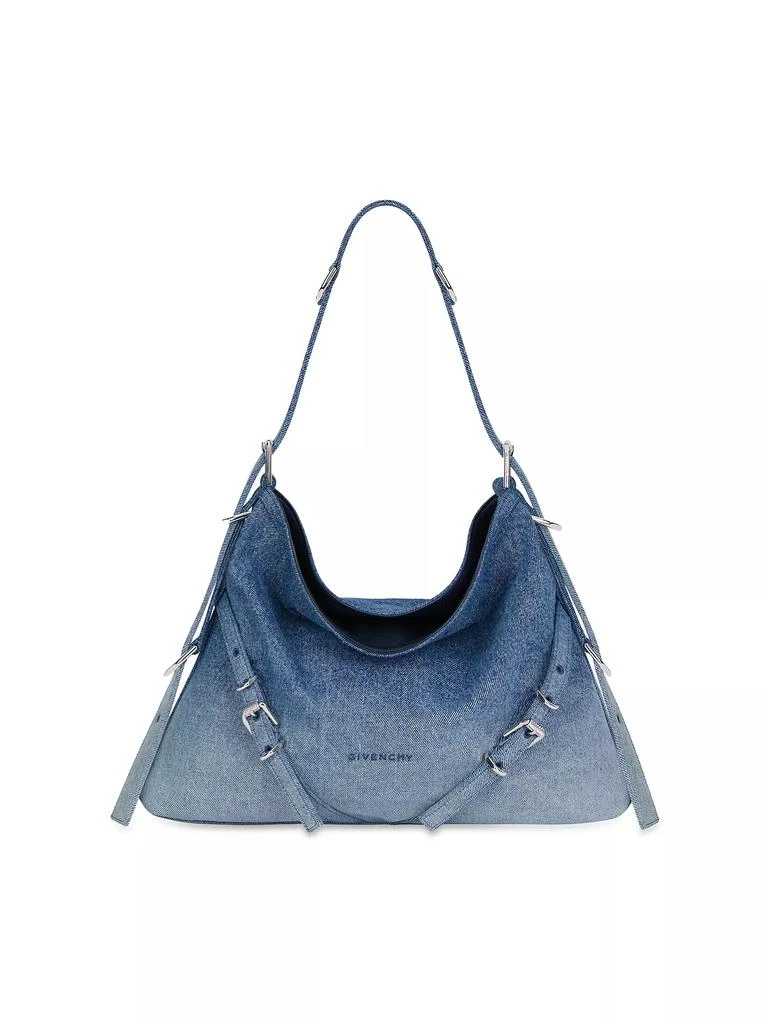 Givenchy Medium Voyou Hobo Bag in Gradient Denim 1