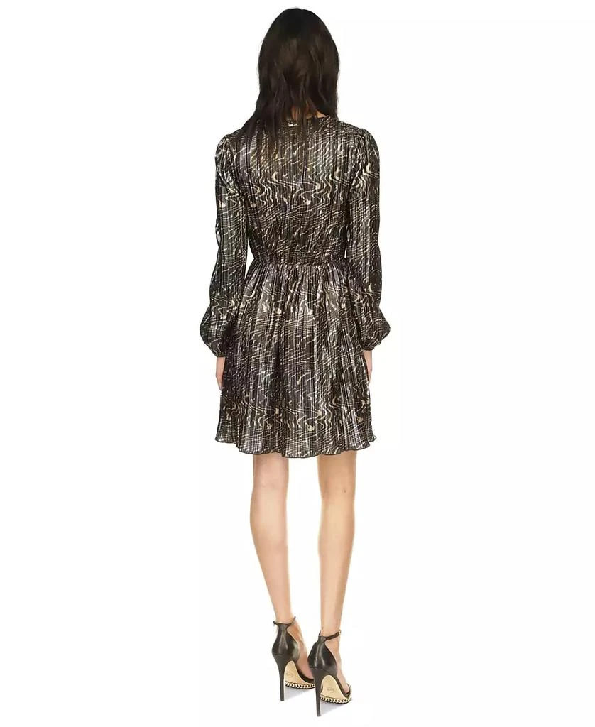 Shop MICHAEL Women's Pleated Metallic Fit & Flare Dress on Sale at  BeyondStyle  Get 61% Off MICHAEL Women's Pleated Metallic Fit & Flare Dress  with Limited-Time Flash Deals, Exclusive Discounts, and