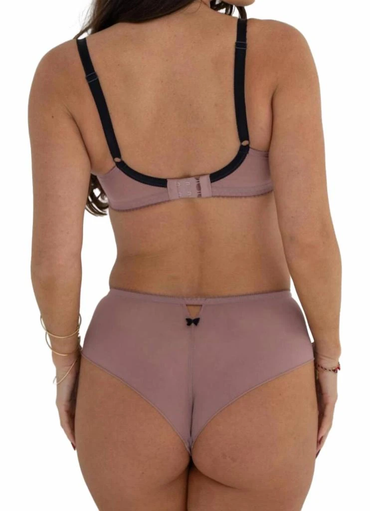 Pour Moi Amour Lace Shorty In Mink/ Slate 2