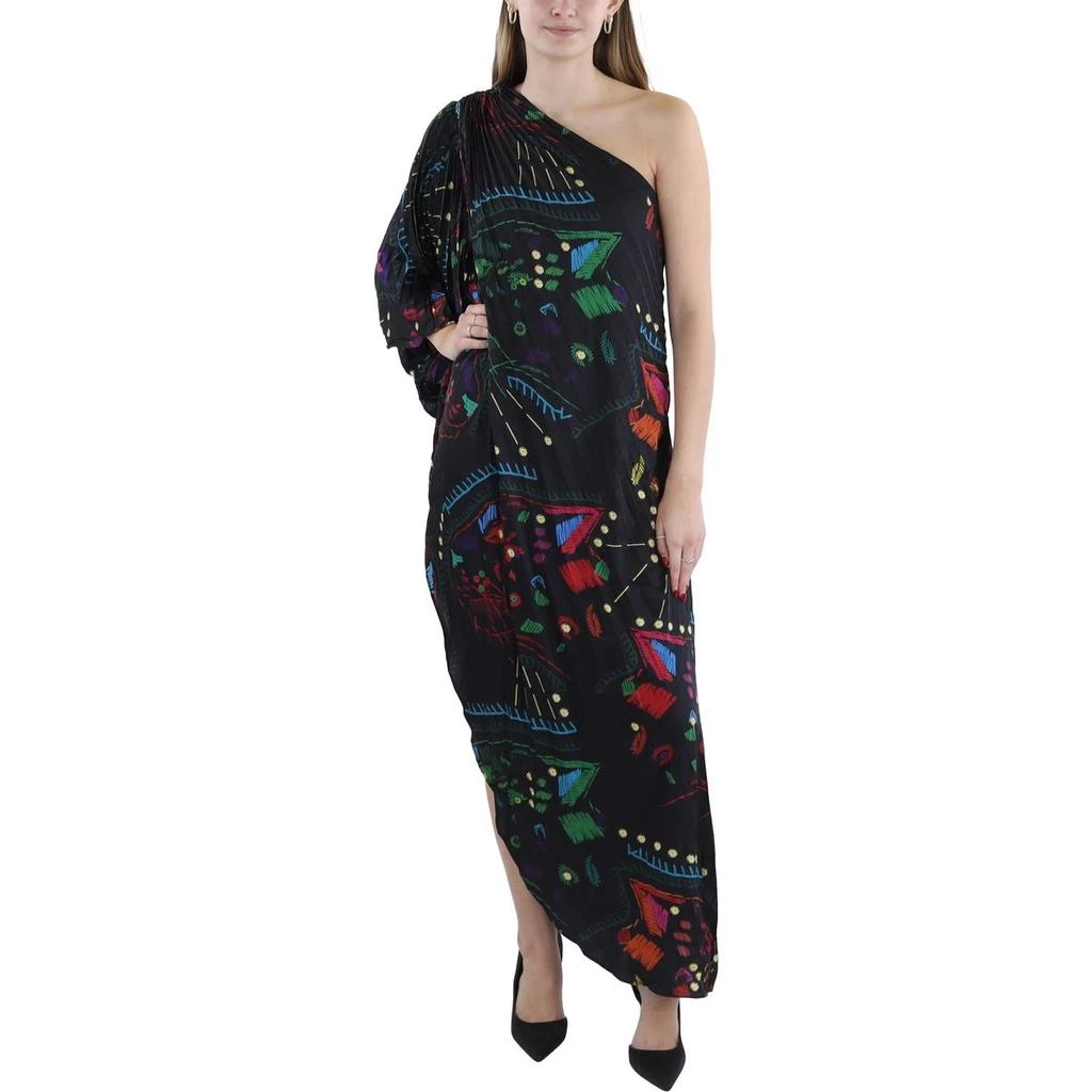hutch strapless asymmetrical dress Hutch "Phoebe" Strapless Floral Dress 11316