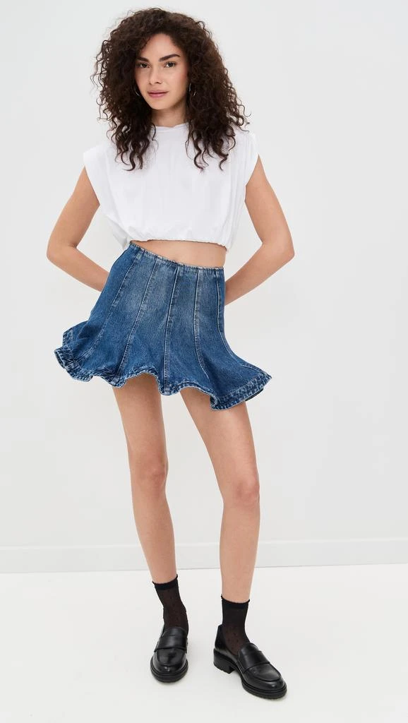 MSGM Denim Mini Skirt 1