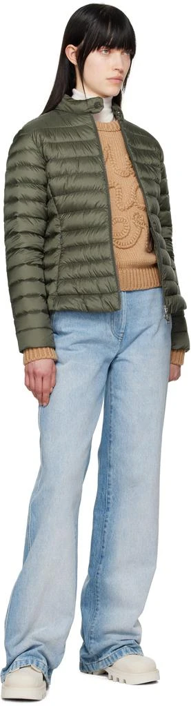 Moncler Green Igelle Short Down Jacket 5