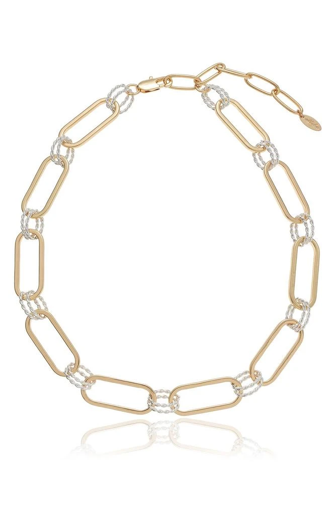 Ettika Jewelry Mixed Link Chain Necklace