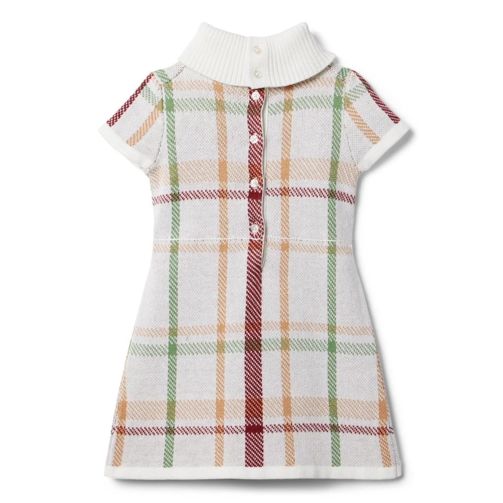 Janie and Jack Plaid Sweaterdress (Toddler/Little Kids/Big Kids) 2