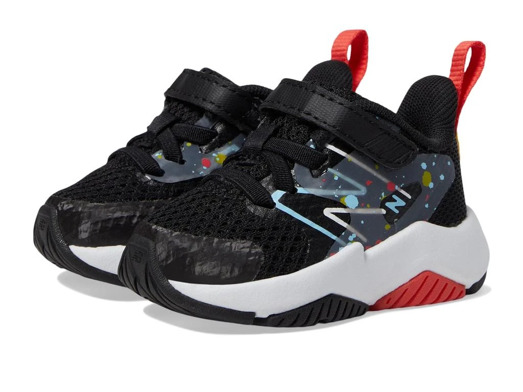 New Balance Rave Run v2 Bungee Lace with Top Strap (Infant/Toddler) 1