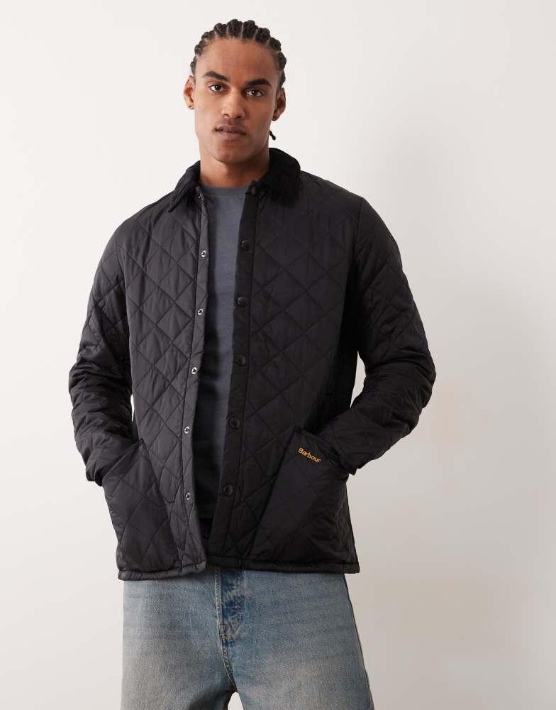 Barbour Heritage Liddesdale quilted jacket in black – On Sale Now