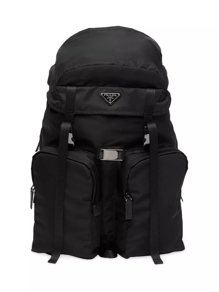 Prada Re-nylon And Saffiano Leather Backpack 1