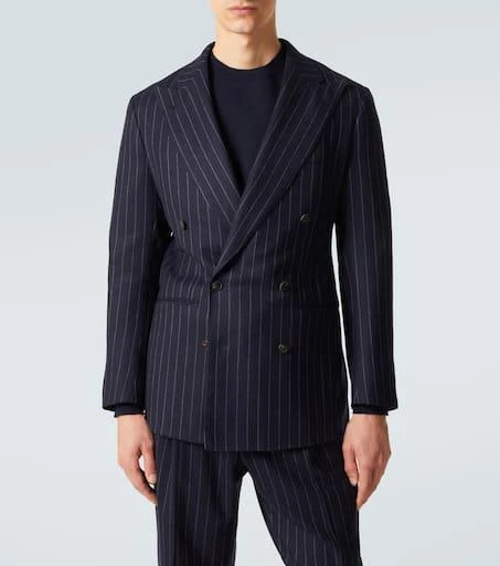 Saman Amel Striped wool blazer 3