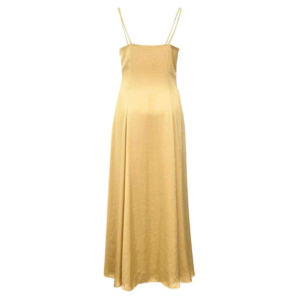 green emerald velvet dress White Maxi Satin Dress Slim Backless Cowl Neck Cami Straps Cocktail Party Dress JE9 Blue / S