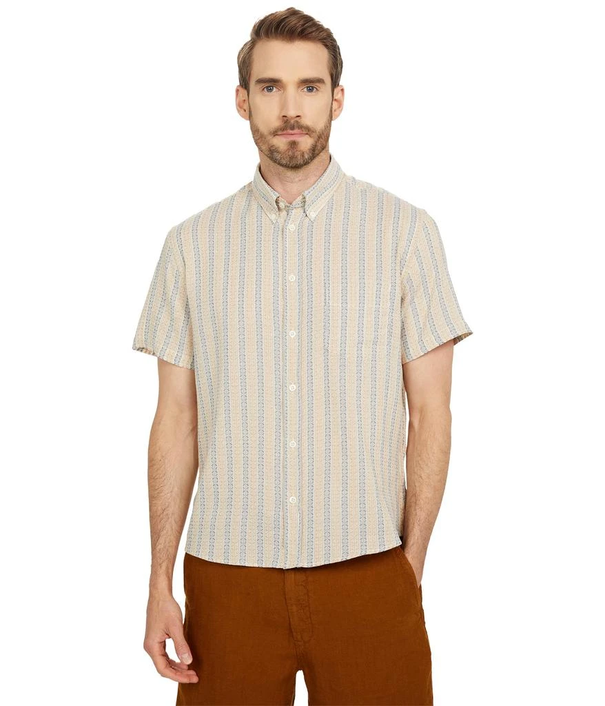 Billy Reid Short Sleeve Kirby Shirt 1