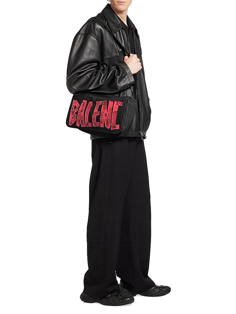 Balenciaga Tape Type Flap Messenger Bag