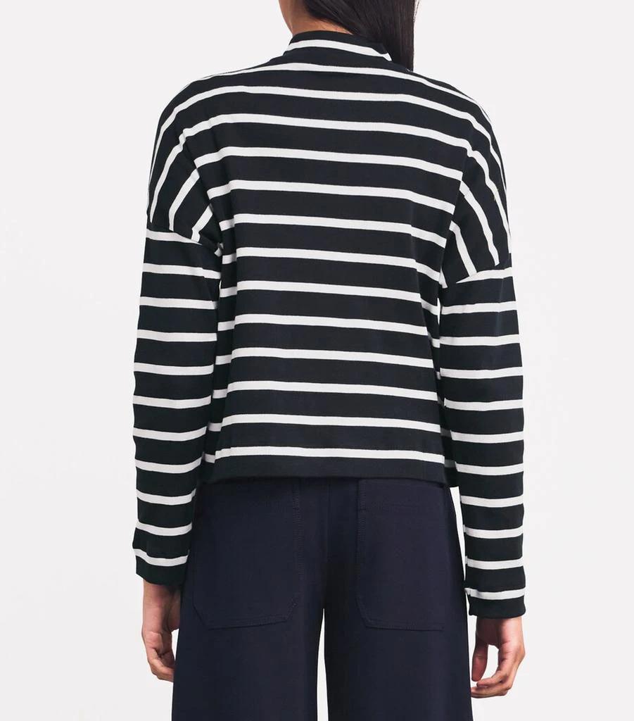 ME+EM Striped Quarter-Zip Sweater 4