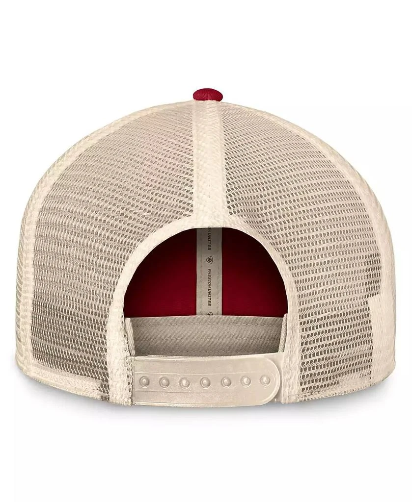 Top of the World Men's Cardinal Arkansas Razorbacks Heritage Waylon Trucker Adjustable Hat 3