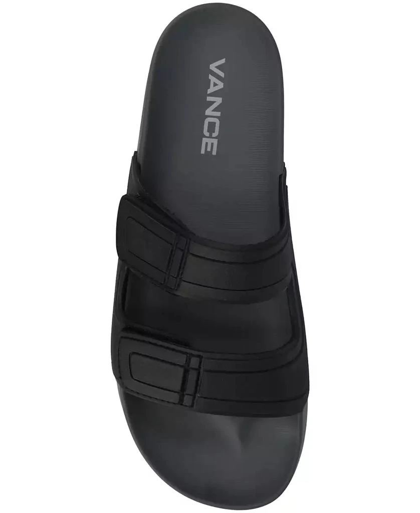 Vance Co. Men's Mario Comfort Adjustable Strap Slide On Sandals 4