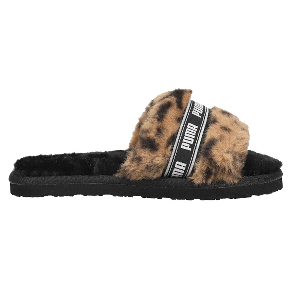 Puma Fluff Cheetah Slide Sandal (Little Kid-Big Kid)