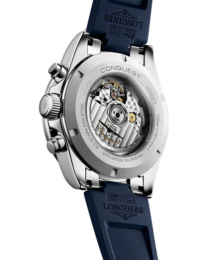 Longines Conquest Blue Chronograph, 42mm 3