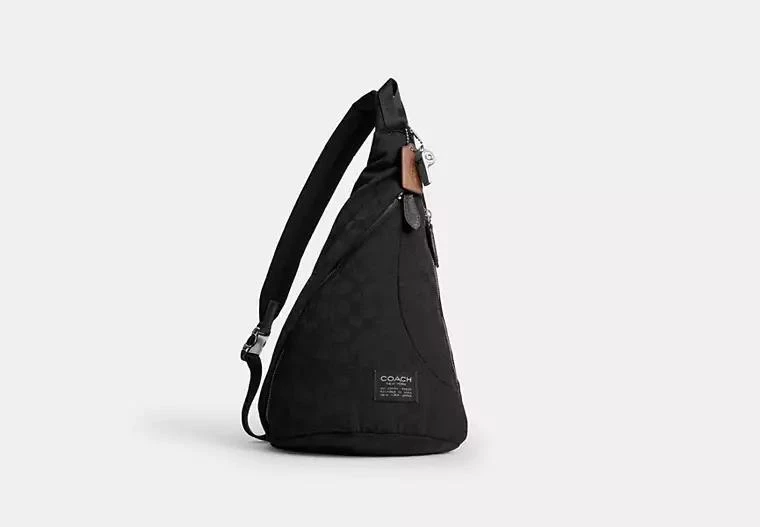 Coach Lachlan Sling In Signature Nylon
