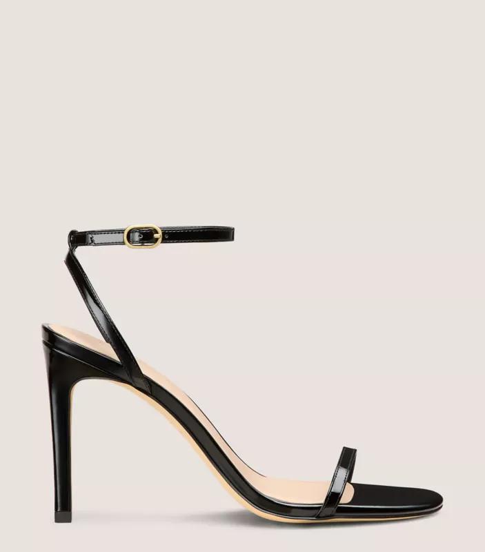 STUART WEITZMAN ヌティストソンクサンタル S6755SMO WHT Amazon.com | Stuart Weitzman Squarehigh Platform 95 Slide