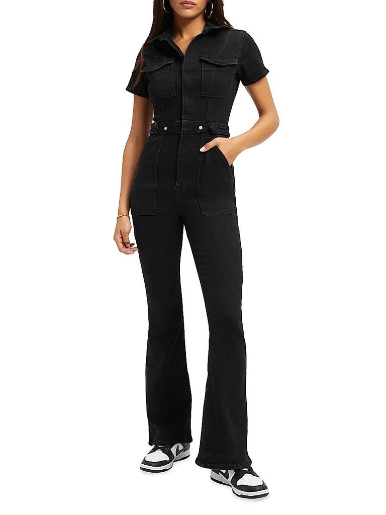 Good American Fit For Success Bootcut Jumpsuit 2