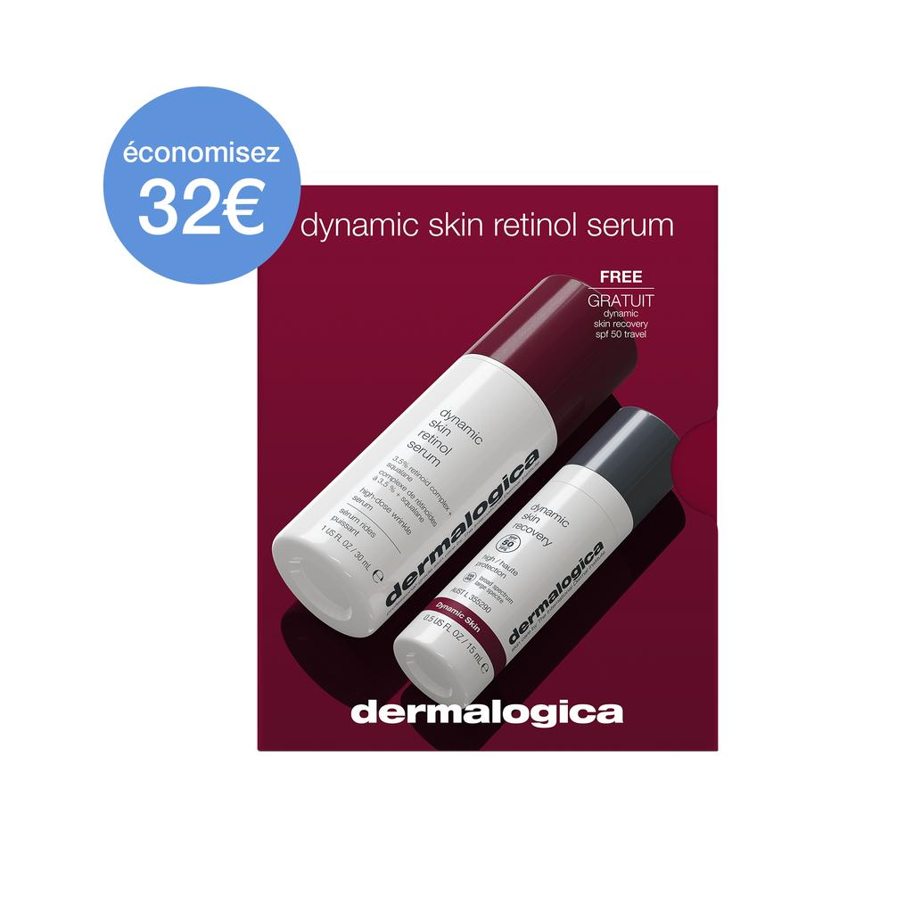 Dermalogica Coffret Duo Dynamic Defense Retinol 3,5% | Dynamic Skin Recovery Spf 50 Offert