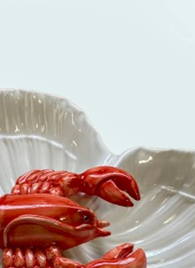 Les-Ottomans Three Shells Lobster Starter Plate 2