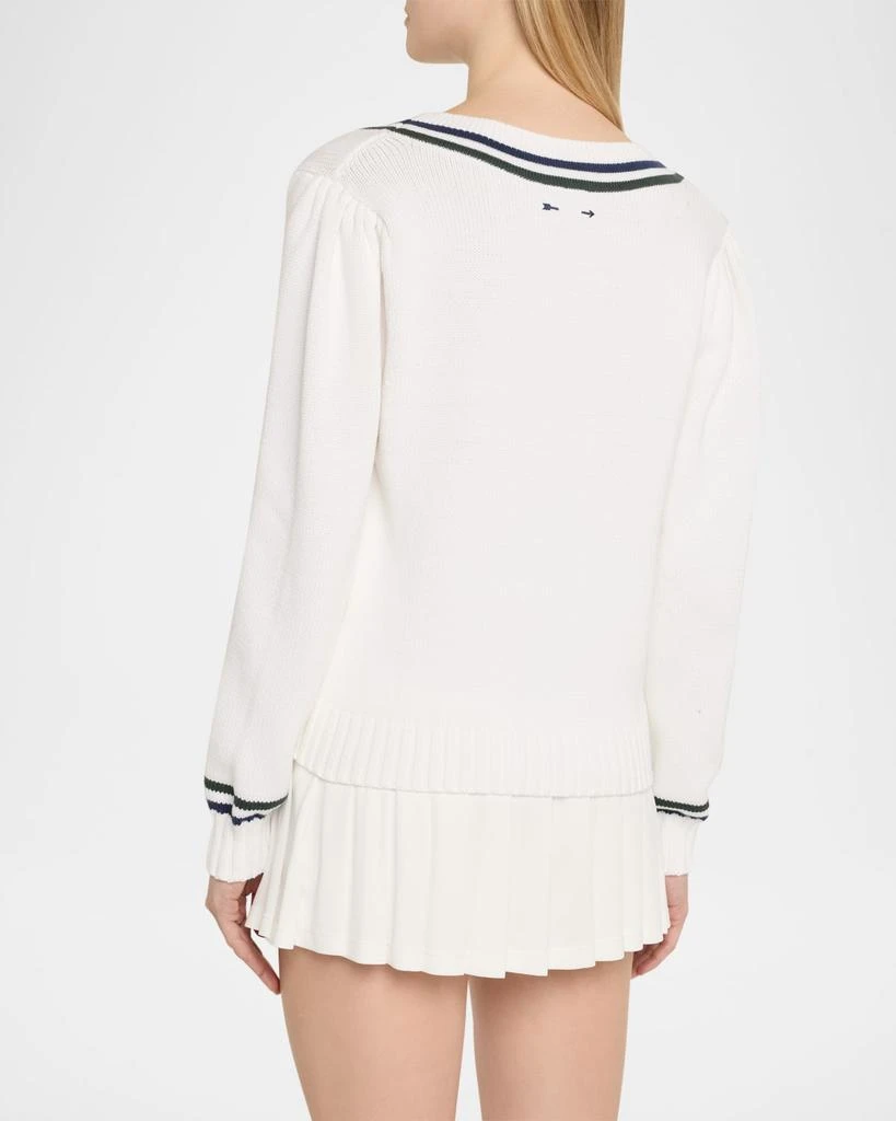 The Upside Sonny V-Neck Knit Sweater 3