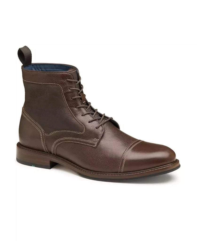 Johnston & Murphy Men's XC Flex Raleigh Cap Toe Shearling Boots 1
