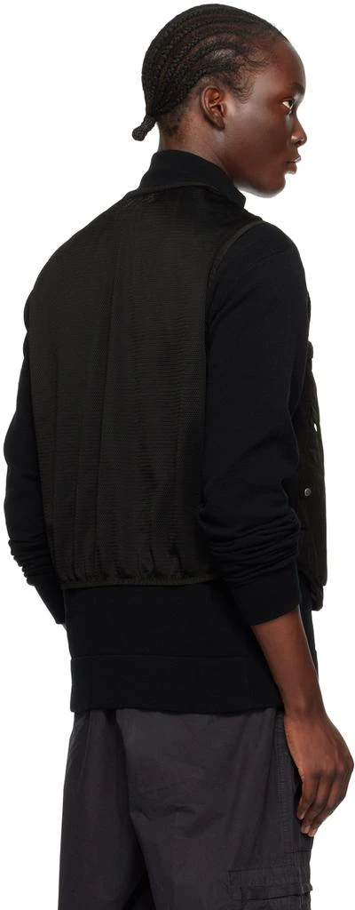 Stone Island Black Garment-Dyed Vest 3