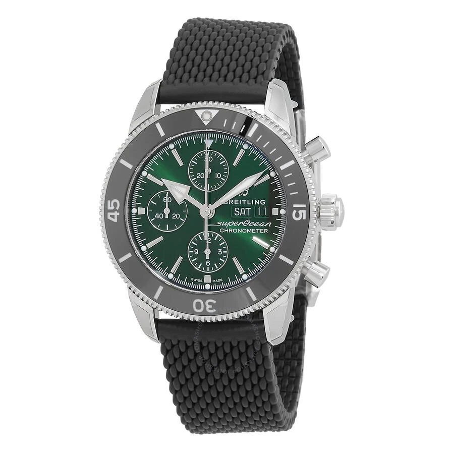 BREITLING Superocean Heritage Chronograph Automatic Chronometer Green Dial Men's Watch A13313121L1S1 1