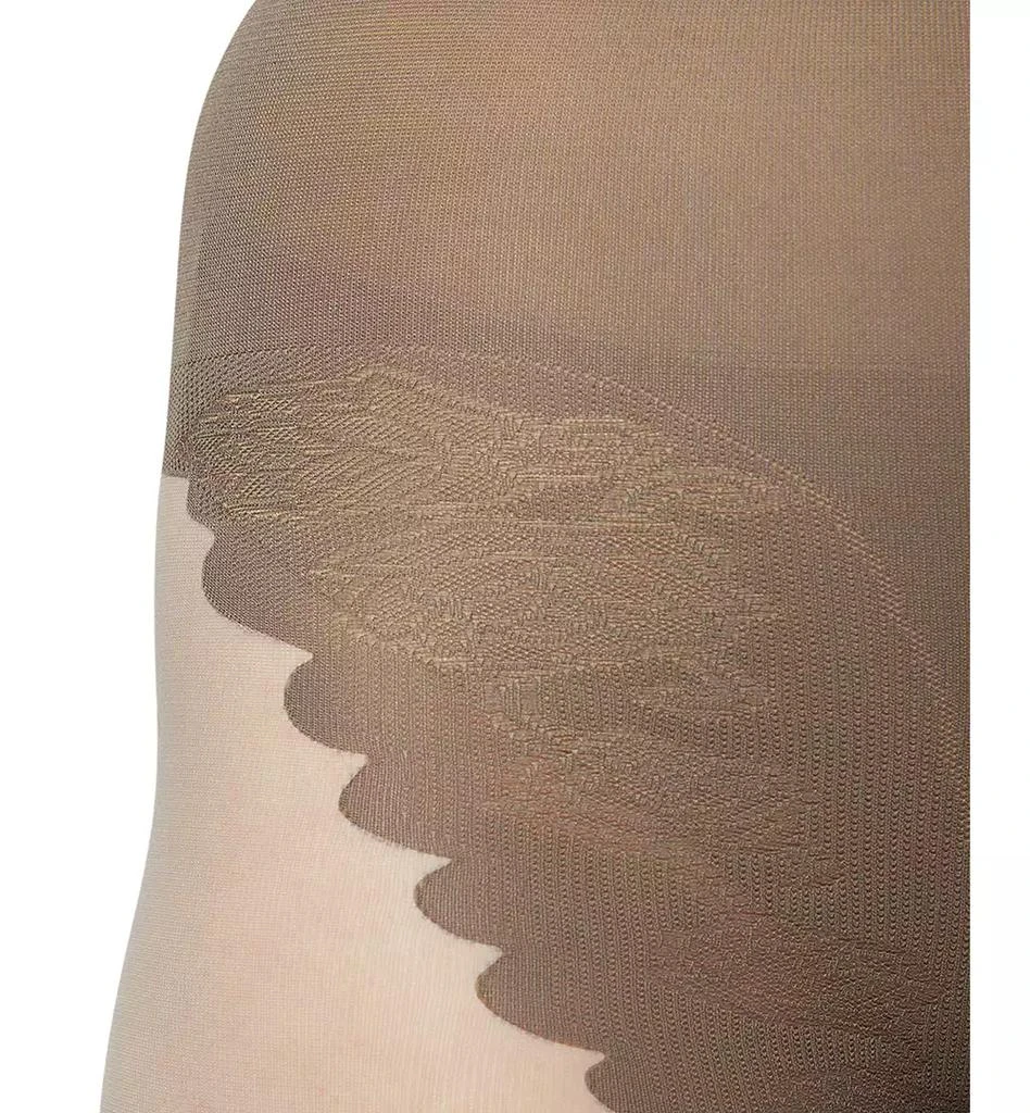 Hue Women's  French Lace Control Top Pantyhose 5