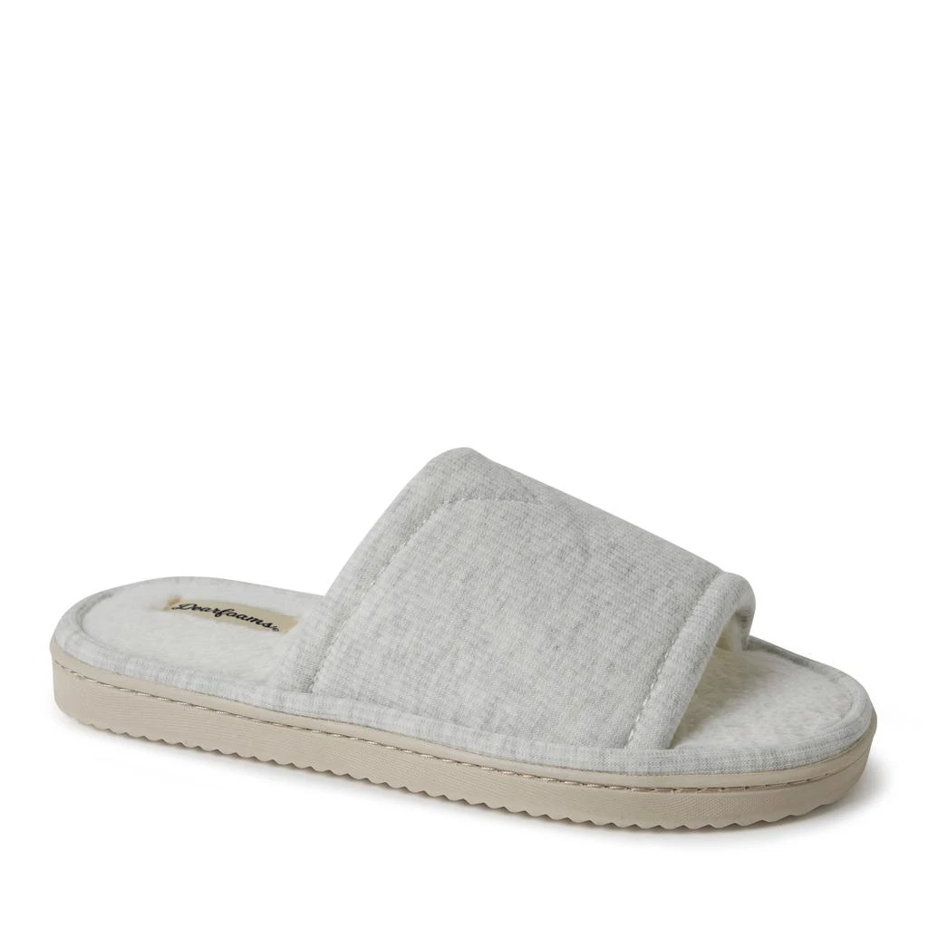 Dear Foams Womens Demi Rib Knit Slide 7