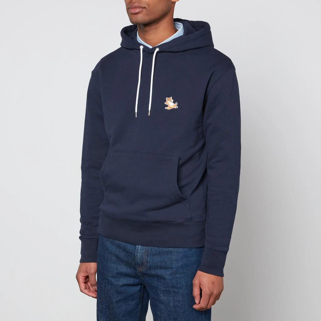 Maison Kitsune Maison Kitsuné Unisex Chillax Fox Patch Classic Hoodie - Navy 1