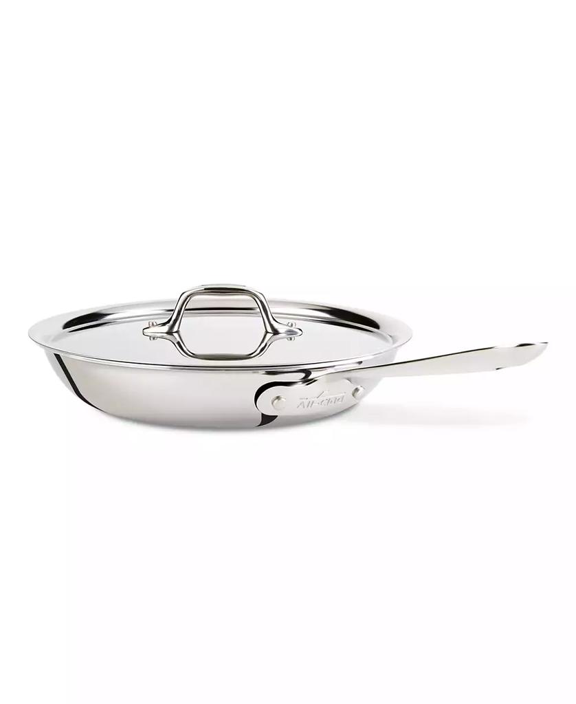 All-Clad All Clad Tri-Ply Stainless Steel 10" Covered Fry Pan