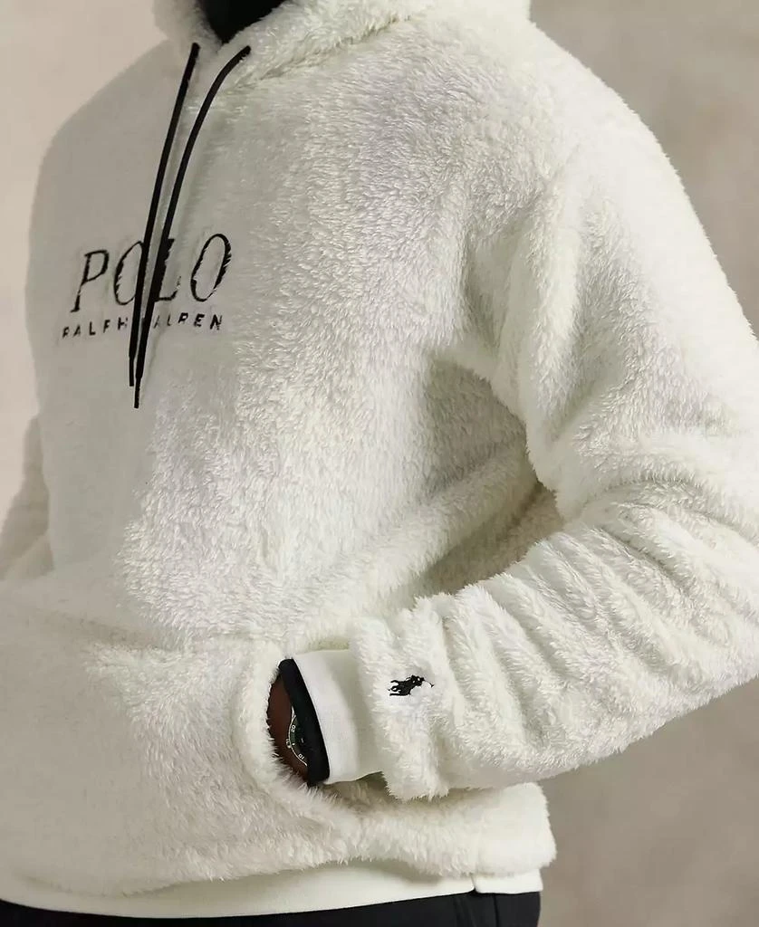 Ralph Lauren Men's Big & Tall Logo Pile Fleece Hoodie 3