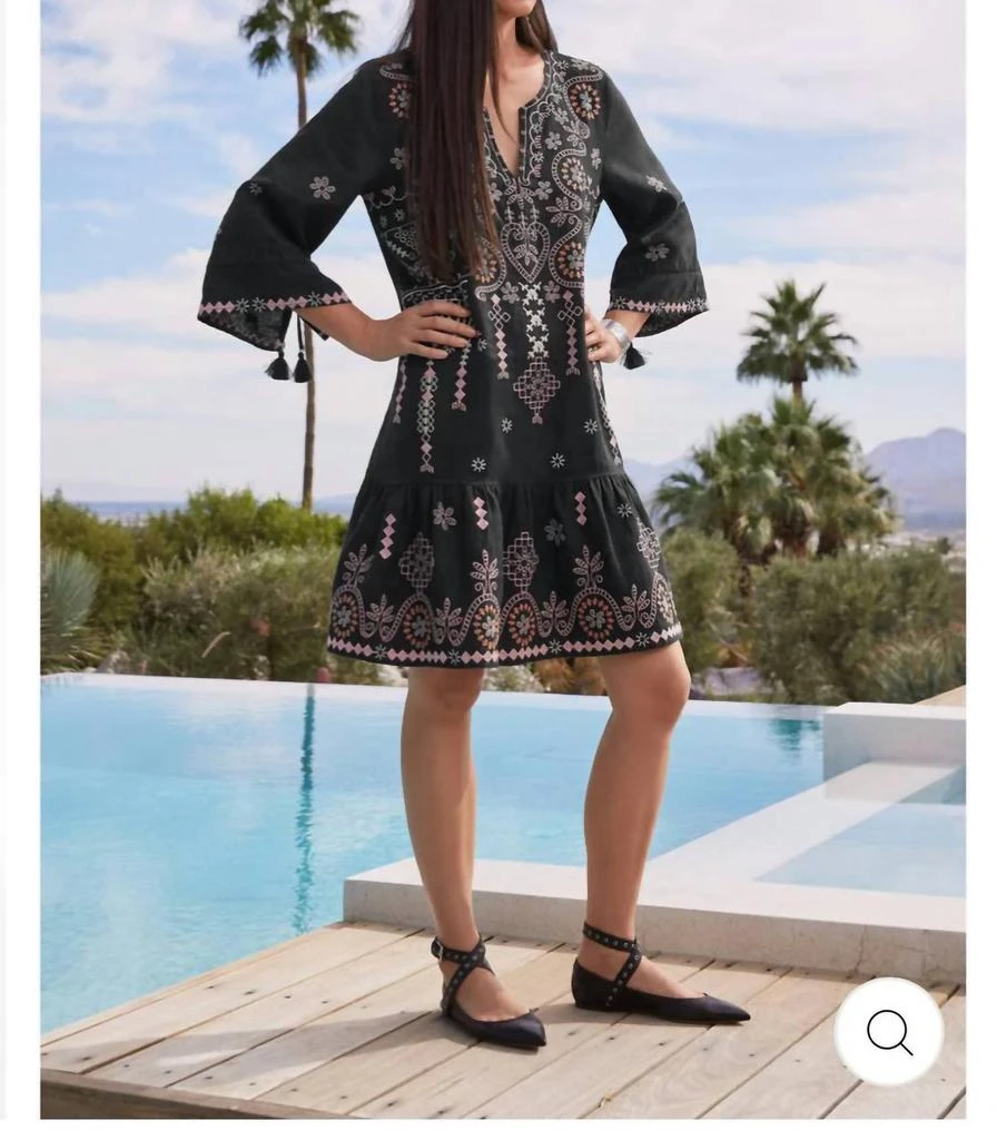 sachin and babi light blue dress Muslim dress Casual Loose Bat Sleeve Middle Eastern Robe Dress islamic  clothing dubai abaya main image 0