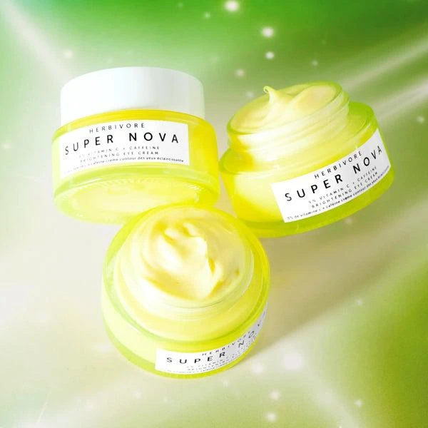 Herbivore Botanicals Herbivore Botanicals Super Nova 5% THD Vitamin C + Caffeine Brightening Eye Cream 15ml 6