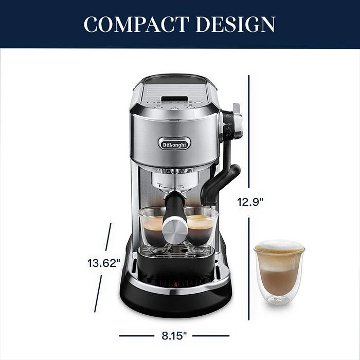 De'Longhi Dedica Maestro Plus Espresso Machine 10