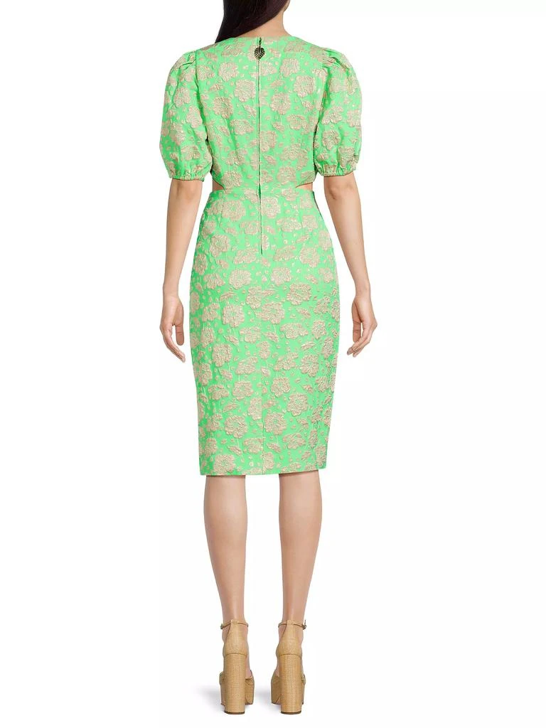 Lilly Pulitzer Melina Jacqaurd Cut-Out Midi-Dress 5