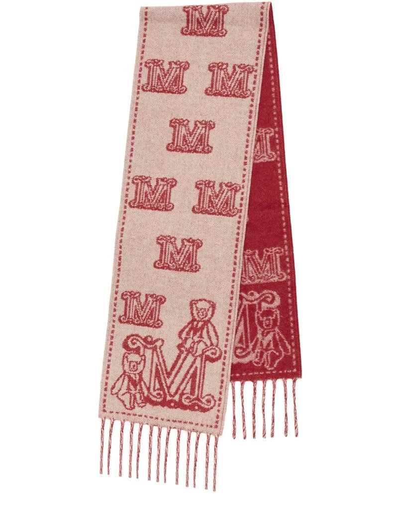 Max Mara Wsanima logo scarf 3