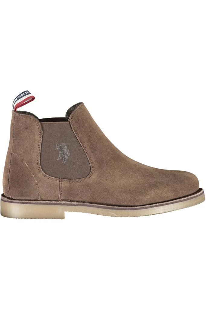 U.S. POLO ASSN. Elegant Ankle Boots with Logo Men's Detailing 1