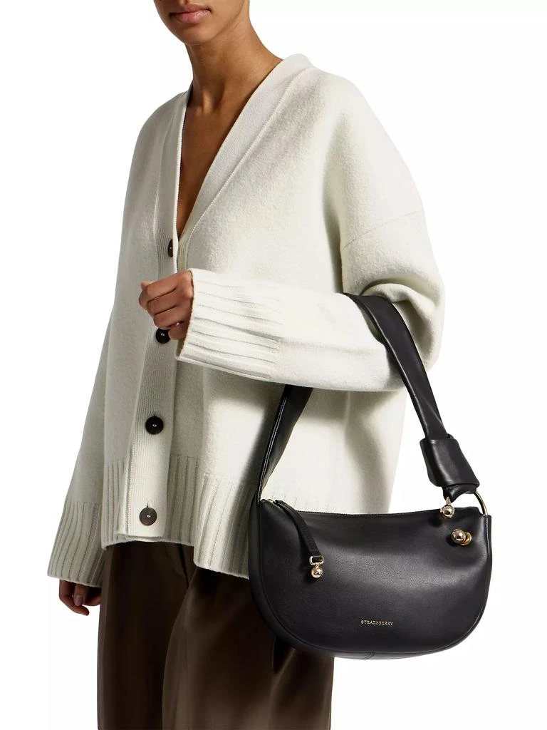 Strathberry Mini Halo Leather Shoulder Bag 2