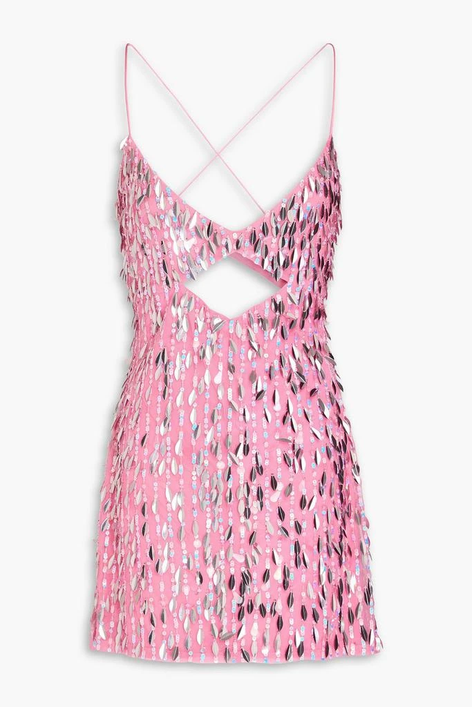 sachin and babi light blue dress Farm Rio Midnight Macaw Fiesta Black Sleeveless Mini Dress