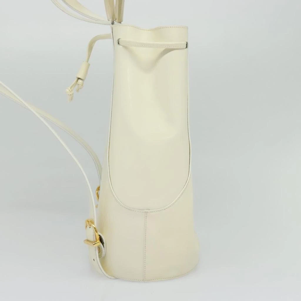 Salvatore Ferragamo Vintage Gancini Backpack Patent Leather Patent_Leather Backpack Bag (Pre-Owned) 4