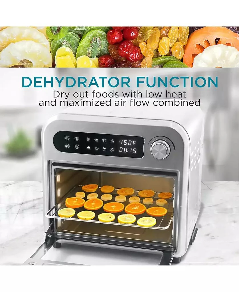 Elite Gourmet 10.5Qt Air Fryer Convection Oven with Programmable Timer 3