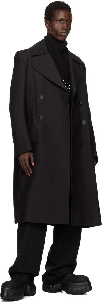 Rick Owens Black Porterville Beatle Mega Tractor Chelsea Boots 5
