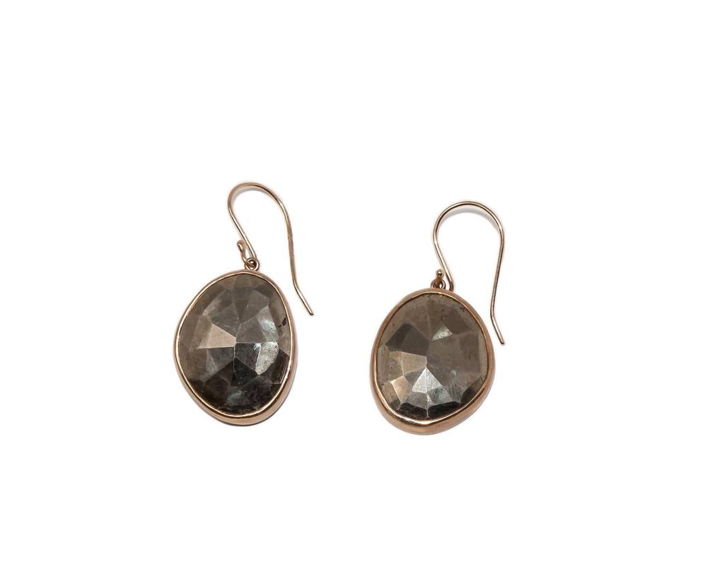 Jamie Joseph Jamie Joseph - Women
s 14k Sterling Silver Pyrite Earrings