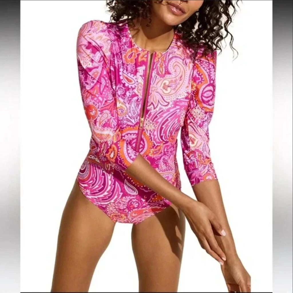 Stylest Women
s Sculpting Puff Sleeve One Piece In Jypy