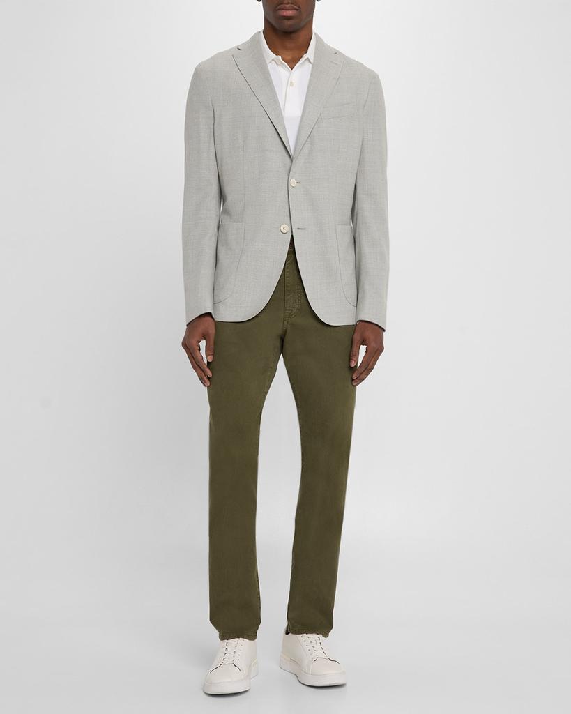 BOGLIOLI Men's 5-Pocket Twill Pants